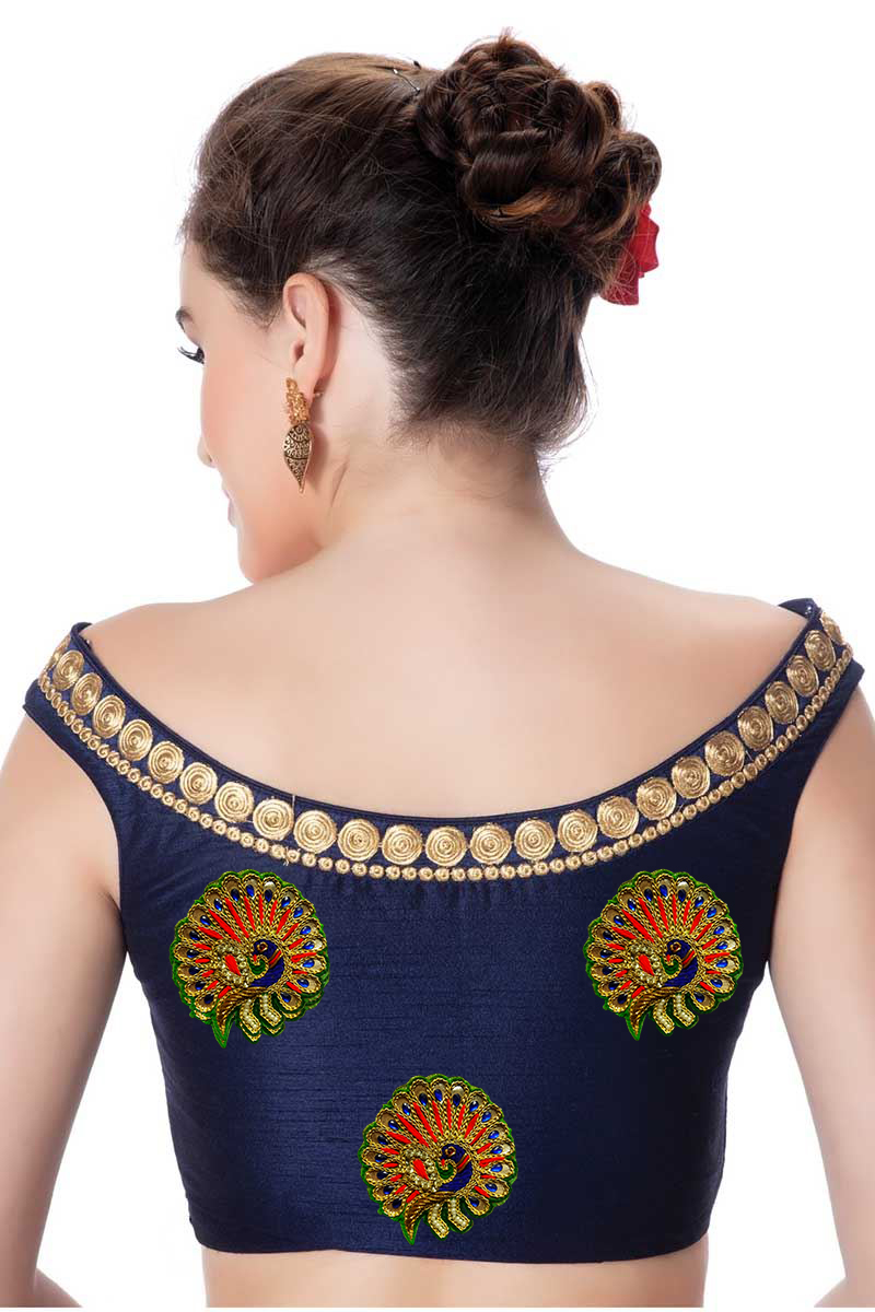 Lovetholy® (Pack Of 5Pcs) 8cm Peacock Applique Patches (L-46) - Image 2