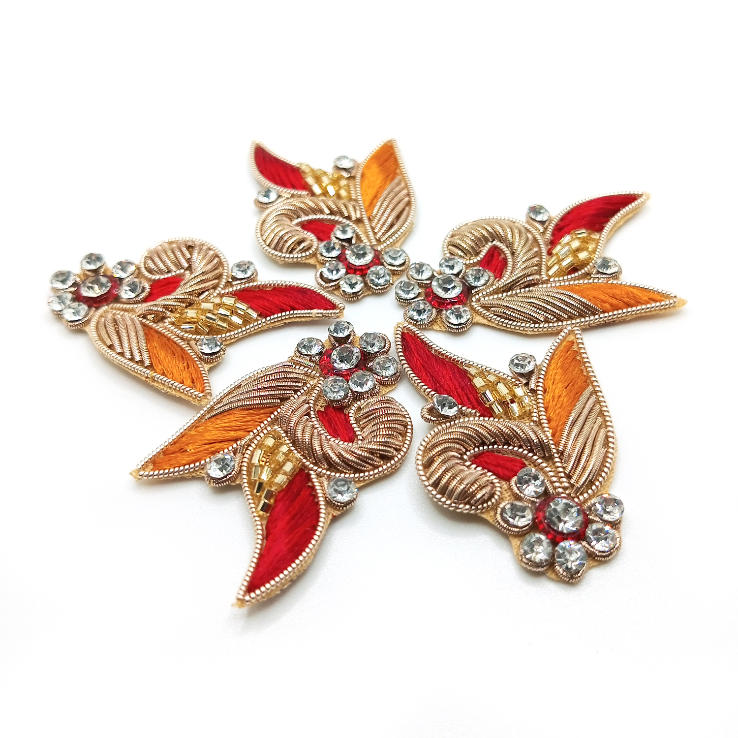 Lovetholy® (Pack Of 10Pcs) 3.5X2.8cm Applique Patches (L-48)