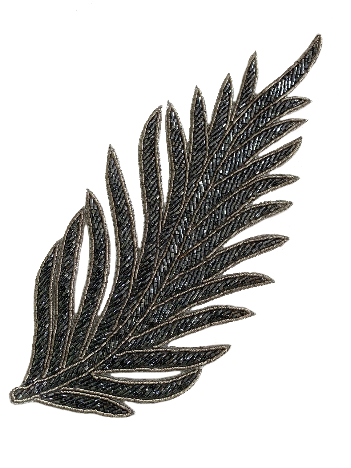 Lovetholy® (Pack Of 1Pcs) 28cm Leaf Applique Patches (L-35) - Image 2