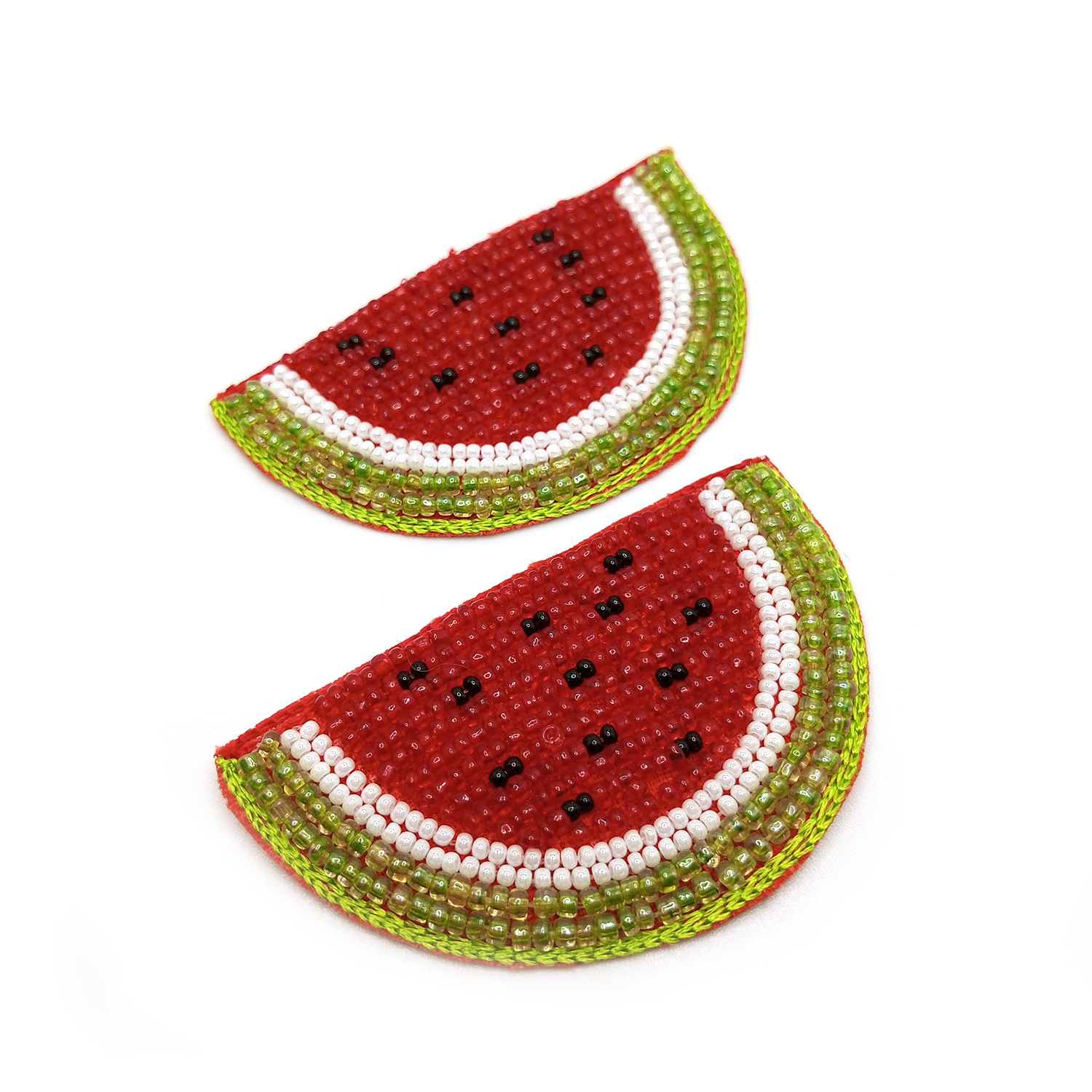 Lovetholy® (Pack Of 5Pcs) 6.7X3.8cm Watermelon Applique Patches (L-68) - Image 2
