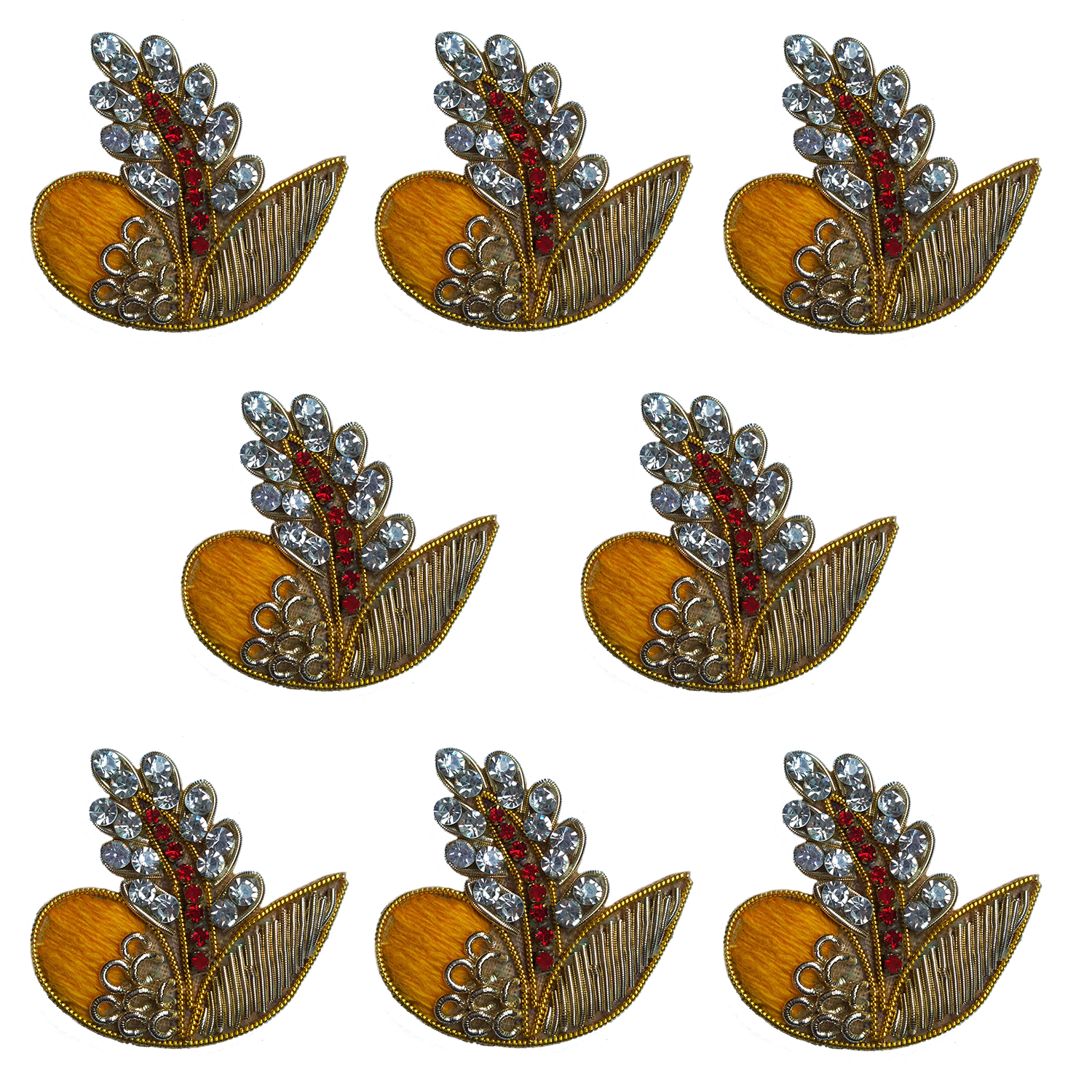 Lovetholy® (Pack Of 10Pcs) 4X3.5cm Applique Patches (L-75)