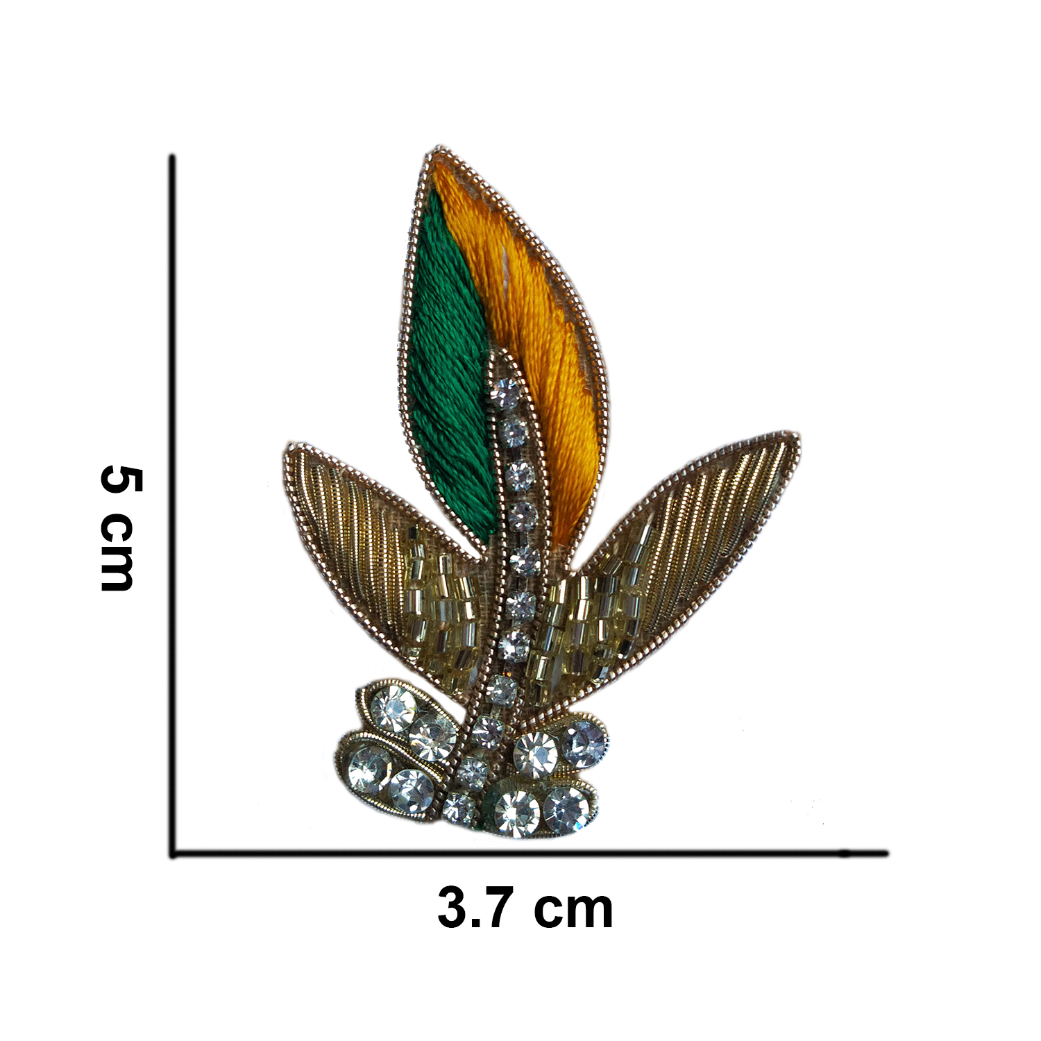 Lovetholy® (Pack Of 10Pcs) 5X4cm Applique Patches (L-81) - Image 3