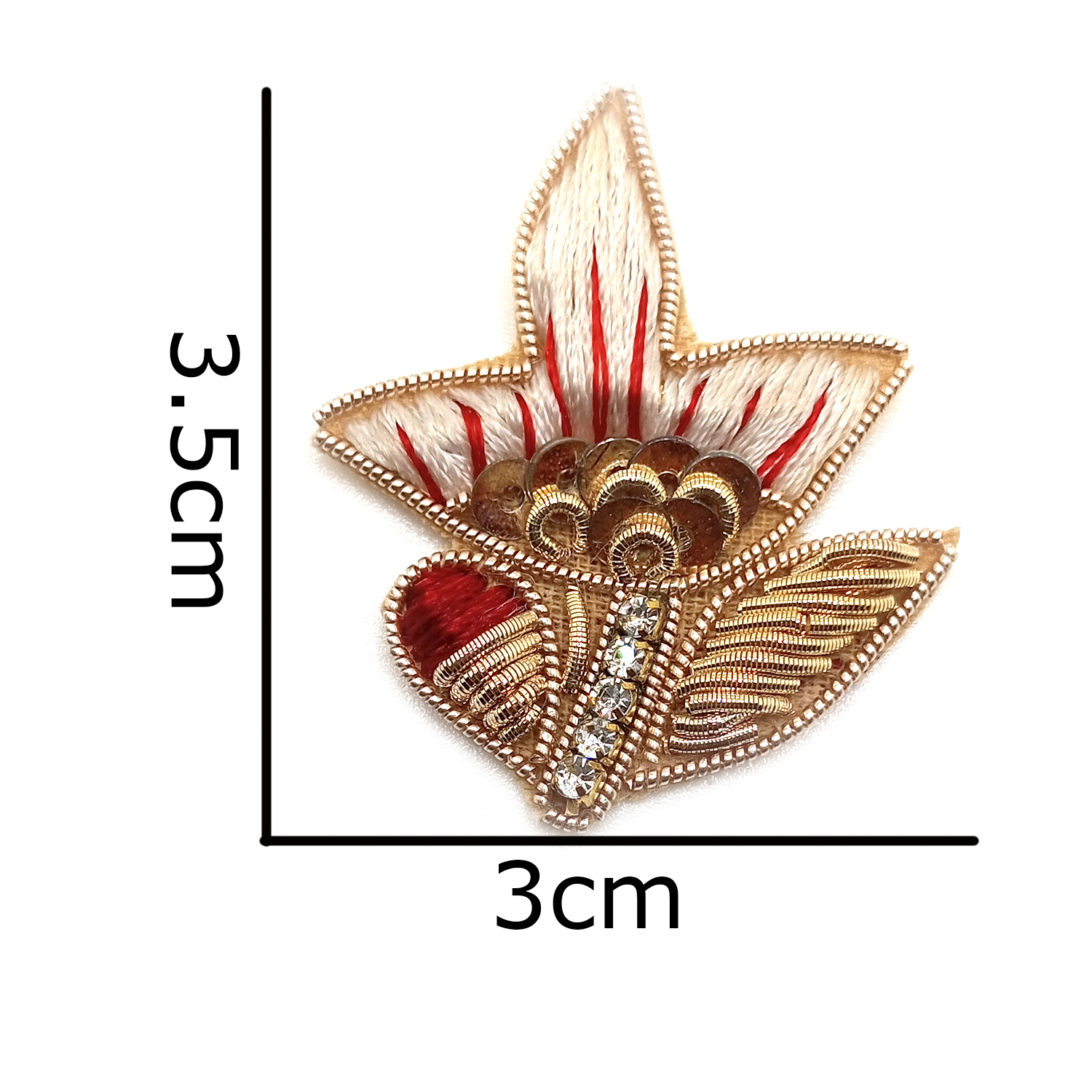 Lovetholy® (Pack Of 10Pcs) 3cm Applique Patches (L-139) - Image 3