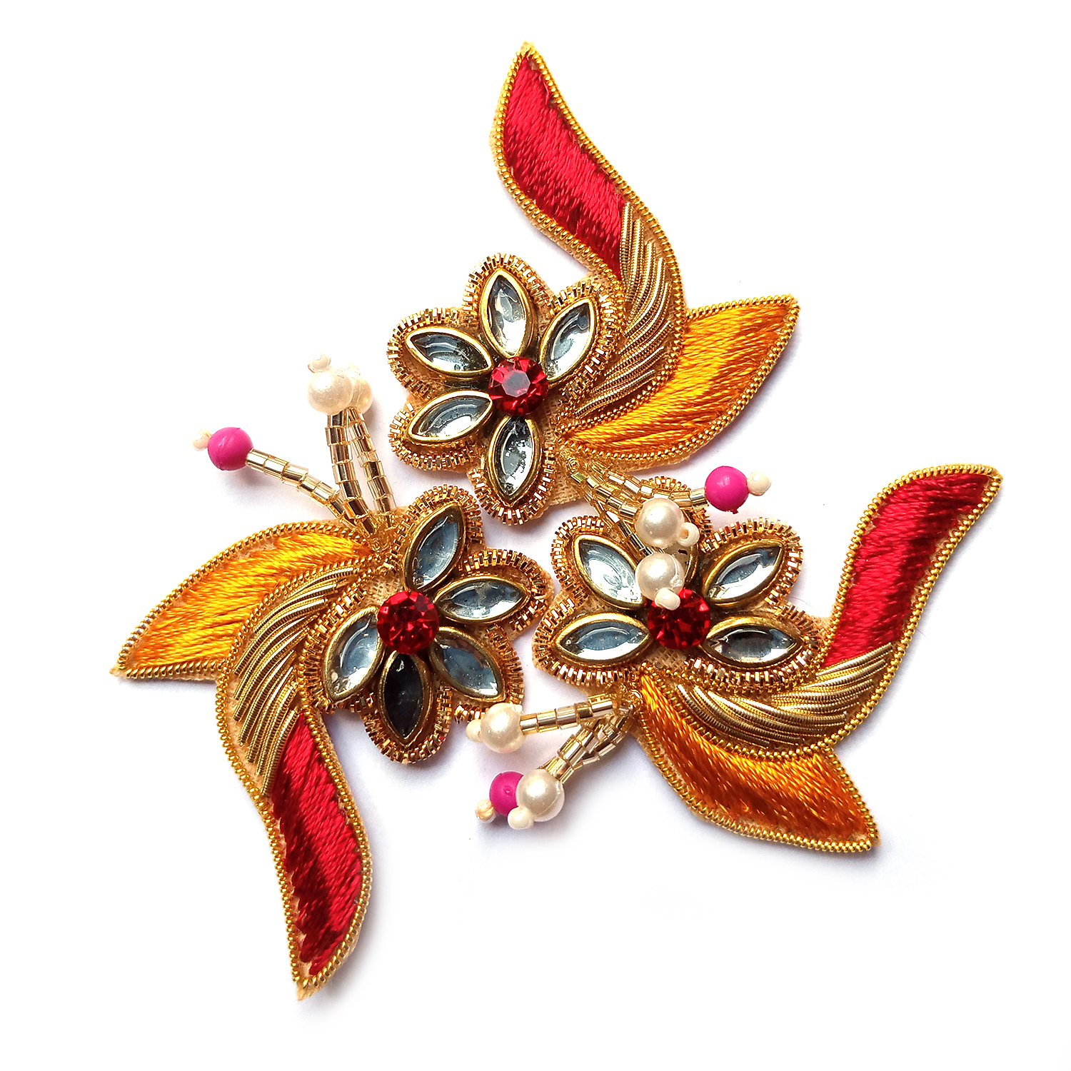 Lovetholy® (Pack Of 10Pcs) 5X3.3cm Applique Patches (L-124)