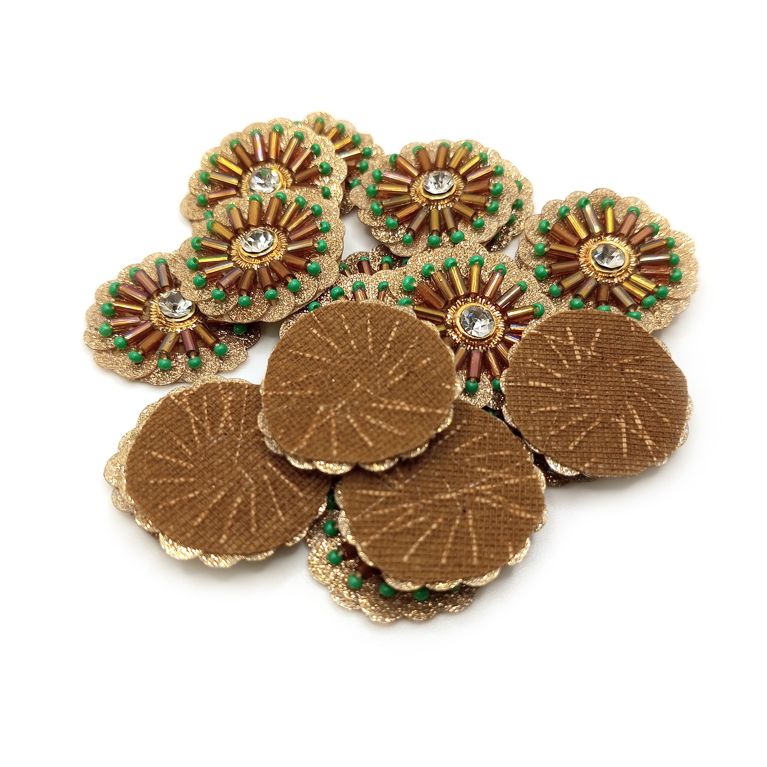 Lovetholy® (Pack Of 25Pcs) Flower Applique Patches (L-177) - Image 3