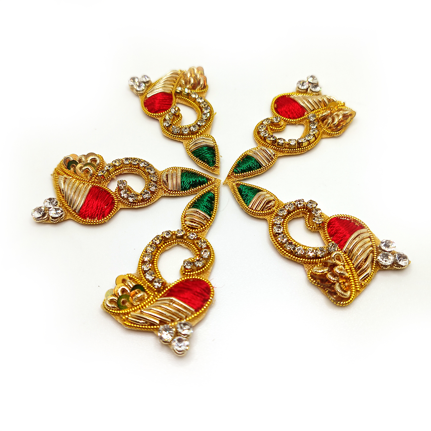 Lovetholy® (Pack Of 10Pcs) 4X2cm Applique Patches (L-152)