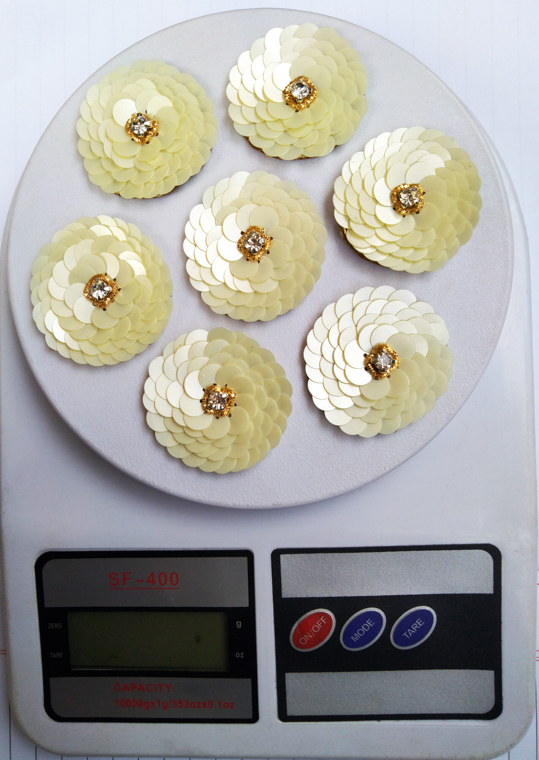 Lovetholy® (Pack Of 10Pcs) 4cm Flower Applique Patches (L-84) - Image 3