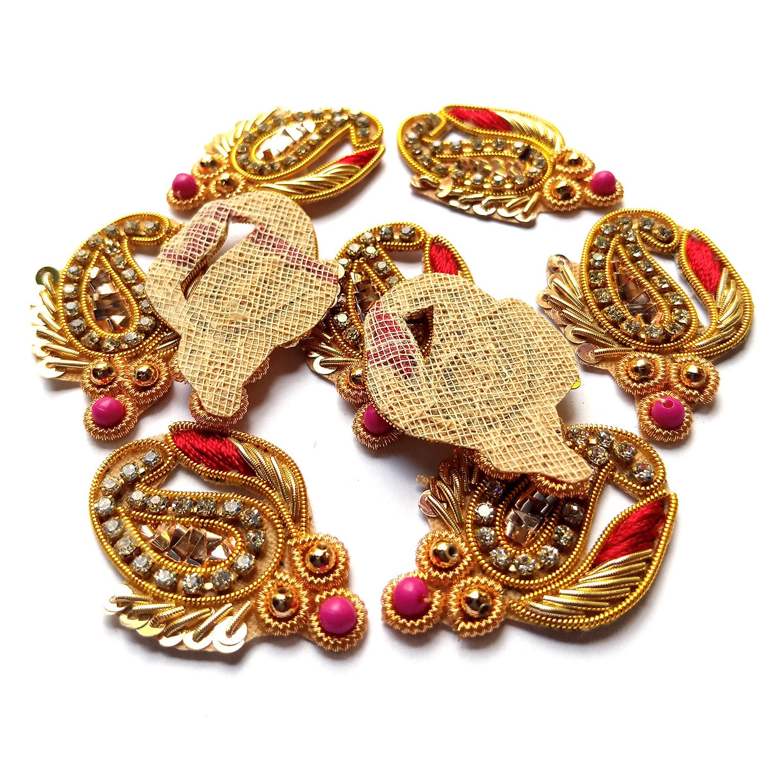 Lovetholy® (Pack Of 10Pcs) 3.5X2.2cm Applique Patches (L-125) - Image 2