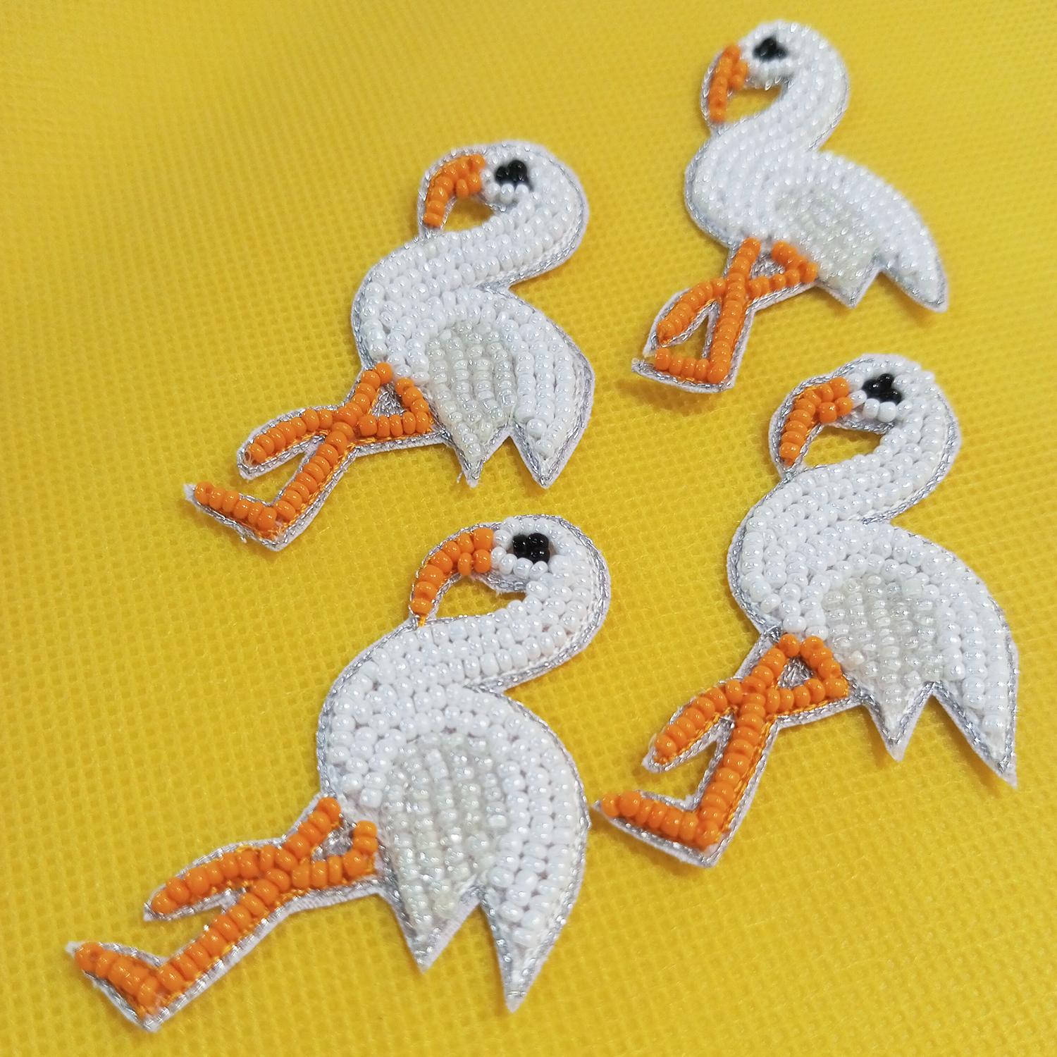 Lovetholy® (Pack Of 5Pcs) 6.7X4cm Bird Applique Patches (L-192) - Image 3