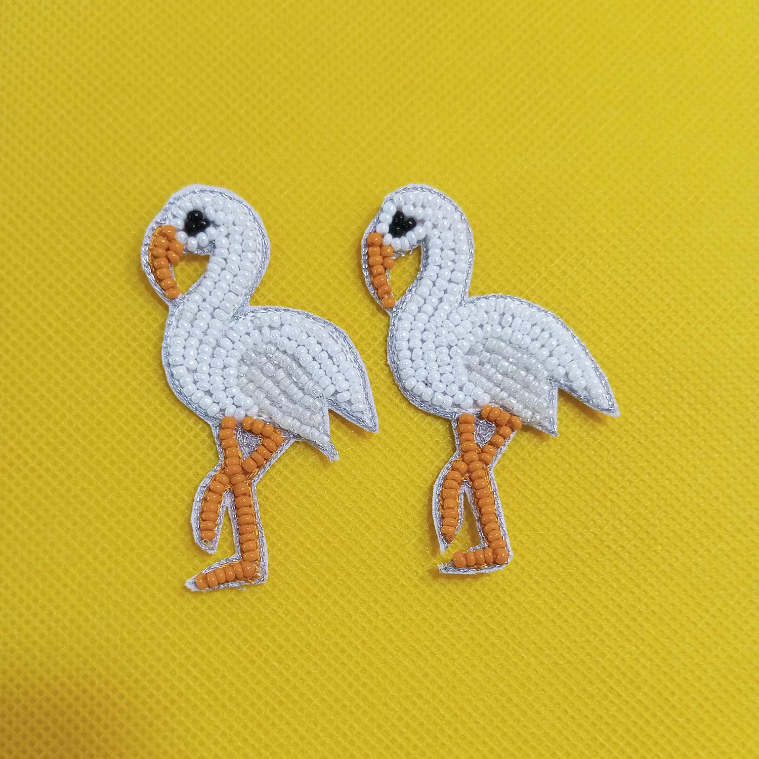 Lovetholy® (Pack Of 5Pcs) 6.7X4cm Bird Applique Patches (L-192) - Image 6