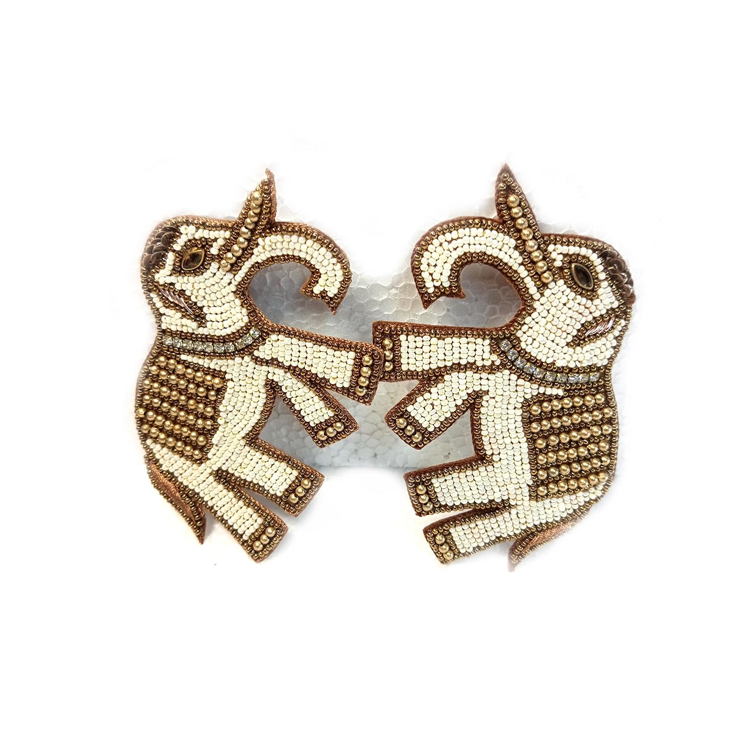 Lovetholy® (Pack Of 2Pcs) 11X7cm Elephant Applique Patches (L-227) - Image 2